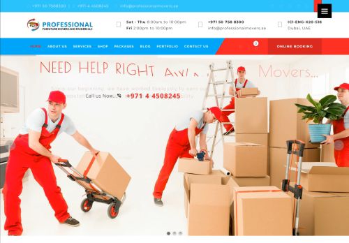 لقطة شاشة لموقع Professional Furniture Movers and Packers
بتاريخ 20/05/2021
بواسطة دليل مواقع سعودي براند