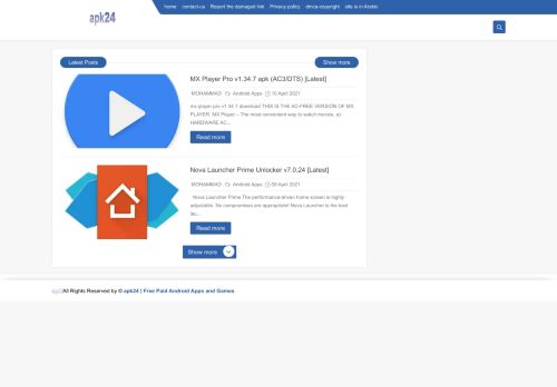 apk24 | Free Paid Android Apps and Games